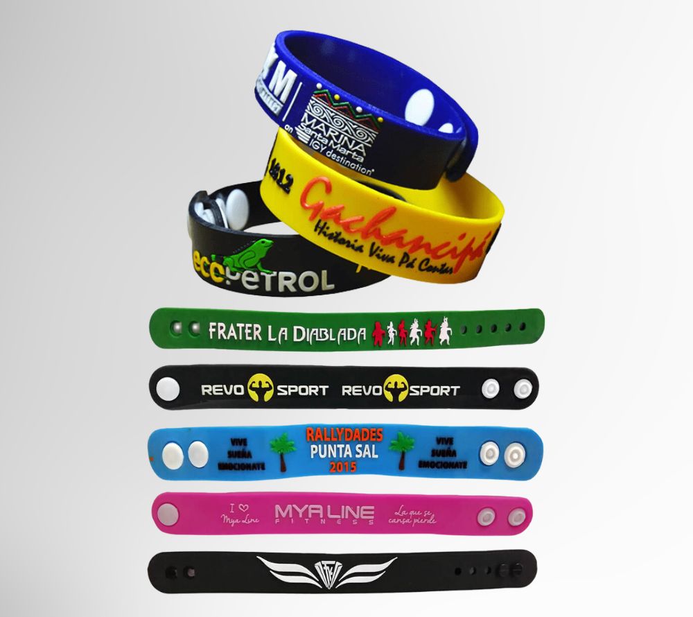 Pulsera de PVC microinyectado